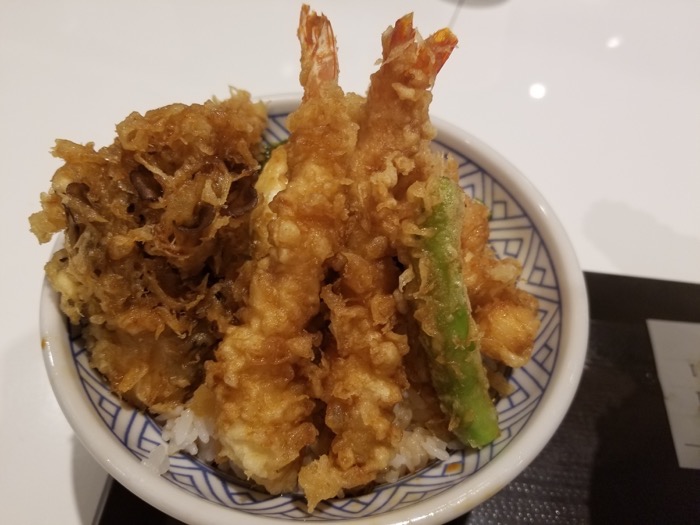 金子半之助,天丼