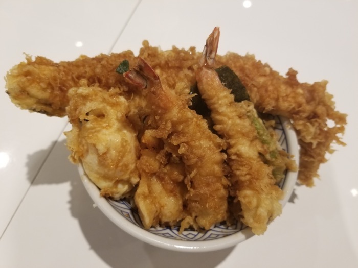 金子半之助,天丼