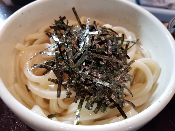 こうち屋の肉汁つけうどん