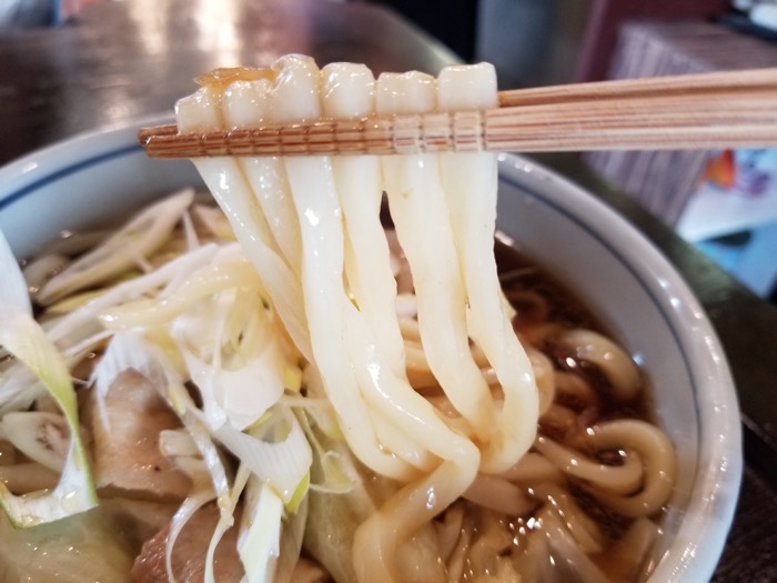 こうち屋の肉汁うどん