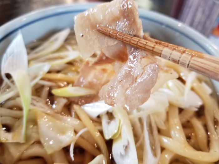 こうち屋の肉汁うどん