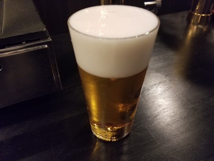 立肉家のビール