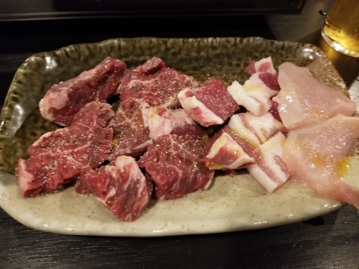 立肉家の盛り合わせ