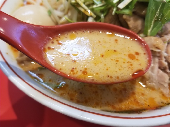 風らいぼうのスパ辛ラーメン